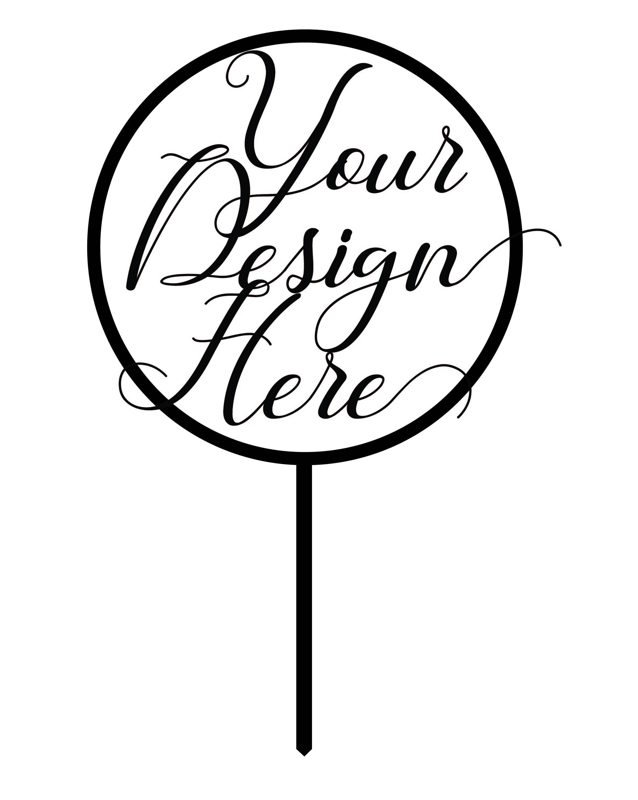 Custom Laser Cut Wood Cake Topper, Personalized Wedding Decor